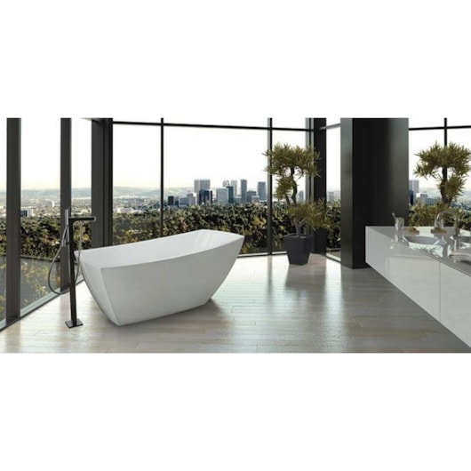 Banheira Acrílica Individual Freenstanding Sunset  Brilhante Jacuzzi 170x80x72cm - Imagem principal - a272703f-5bef-421f-9c61-97e2a51a0abf