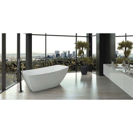 Banheira Acrílica Individual Freenstanding Sunset  Brilhante Jacuzzi 170x80x72cm - Imagem principal - 77c57802-99f9-4bf9-a391-b67746df143f