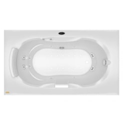 Banheira Acrílica Individual Marina 198x112x60cm Com Aquecedor Jacuzzi