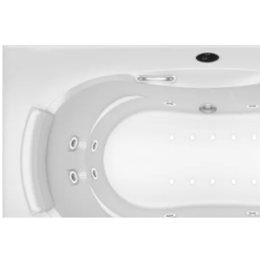 Banheira Acrílica Individual Marina 198x112x60cm Com Aquecedor Jacuzzi - Imagem principal - fd887d1a-bf5b-4c1b-bea6-0d753e324d9d