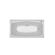 Banheira Acrílica Individual Mysia Jacuzzi 150x79x42cm - 7f1d8507-218a-4555-a8c7-fab4e63baae3