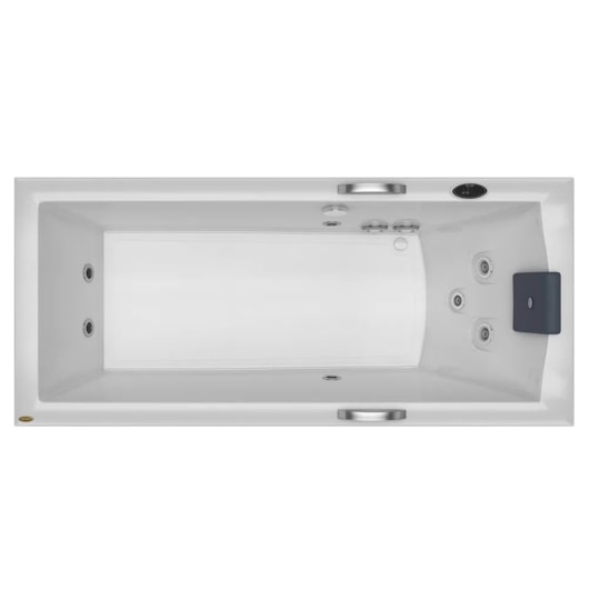 Banheira Acrílica Individual Pietá Com Aquecedor Jacuzzi 180x80x50cm - Imagem principal - 3ccb9ab0-4217-496b-a7e8-50c1b78462b0