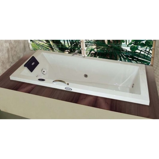 Banheira Acrílica Individual Pietá Jacuzzi 180x80x50cm - Imagem principal - aaf7699d-dbe4-477a-abff-e5edb5ede5f0
