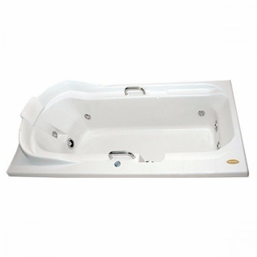 Banheira Acrílica Individual Regina Com Aquecedor Jacuzzi 150x90x45cm - Imagem principal - 352695c3-e4aa-4995-8ac5-e680d6605482