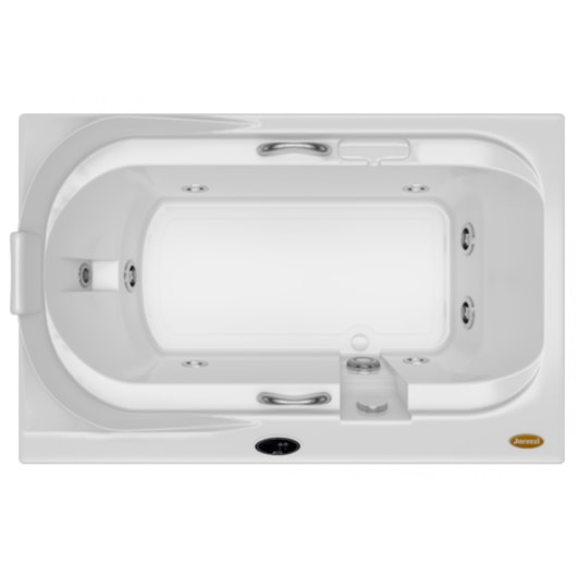Banheira Acrílica Individual Regina Com Aquecedor Jacuzzi 180x90x45cm - Imagem principal - c1395781-b256-40e3-8e70-96332164110e