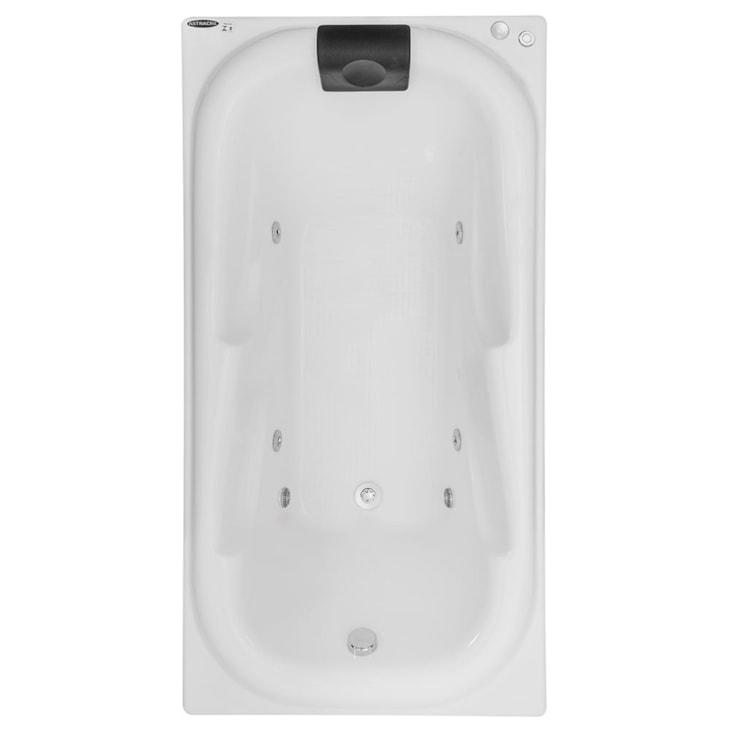 Banheira Acrílica Individual Tahiti Super Luxo 180x92x53cm Astra