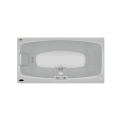 Banheira Acrílica Mysia Com Aquecedor G1 Plus P2 Jacuzzi 183X93X42Cm