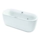 Banheira Acrílica Sem Hidro Freestanding Palma Branco Roca 150x75cm - 4e7f484c-0cd5-40ba-b592-7ce0da2341f3