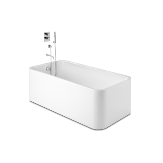 Banheira Acrílica Sem Hidro Freestd Element Branco Roca 160x8cm0cm - Imagem principal - 98b9c917-4d20-404e-99c7-377d9b4c8cb0