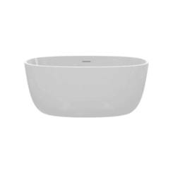 Banheira Acrílica Taípe Glossy White Immersi 140,3cmx80cmx58cm