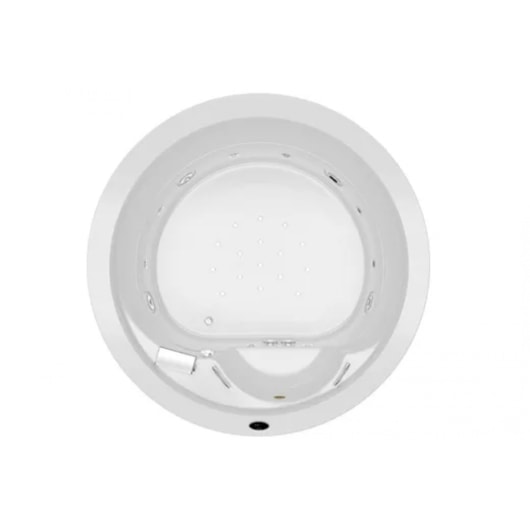 Banheira Acrílica Tripla Redonda Morini 200x61cm Com Aquecedor Jacuzzi - Imagem principal - 6c3fb08d-4594-4efe-be14-ca06e19eb642
