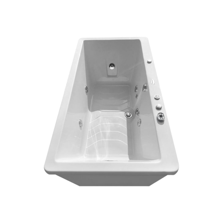 Banheira Acrílica Vitoriana Pierrot 170x85cm Ouro Fino