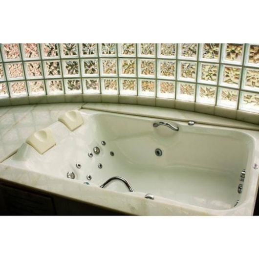 Banheira Acrillic Individual Topline 160x90cm Com Hidromassagem Ouro Fino - Imagem principal - 5964a48f-c33b-454c-81df-edd943cab7d0