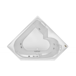 Banheira Bionda G2A P1 Com Aquecedor Jacuzzi 152x152cm
