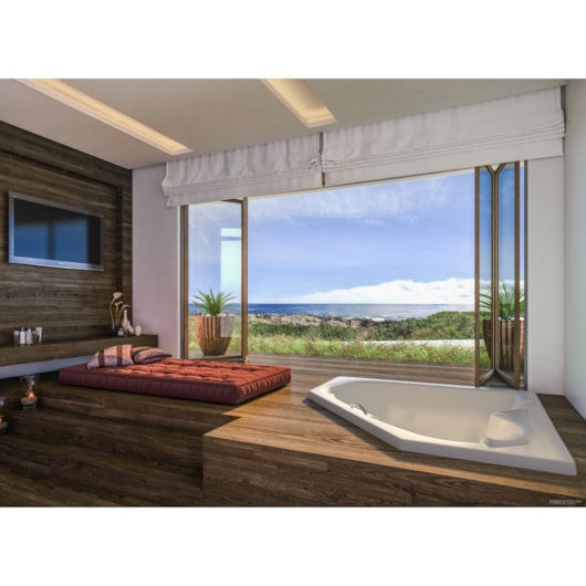 Banheira Bionda G4 P2 Jacuzzi 152x152cm - Imagem principal - 6505b320-11c6-4a0b-b646-629abd72bcd7