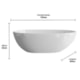 Banheira Campeche Glossy White 165x82x62cm Immersi - e706afa7-bf3f-4f0f-9467-0ff1a897dba6