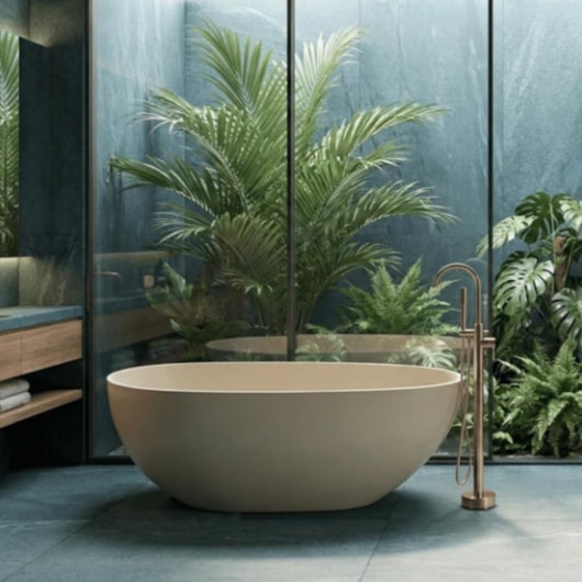 Banheira Campeche Tan White 165x82x62cm Immersi - Imagem principal - dc4556e6-9135-45be-87c4-c694c04a55c5