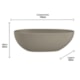 Banheira Campeche Warm Grey 165x82x62cm Immersi - decf2441-2e26-40ea-9cdd-89e7723b387f