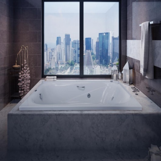 Banheira Com Hidromassagem Dupla 170 Cristal Ouro Fino - Imagem principal - 734f9168-1960-4f9f-9e29-f0b50455c0a3