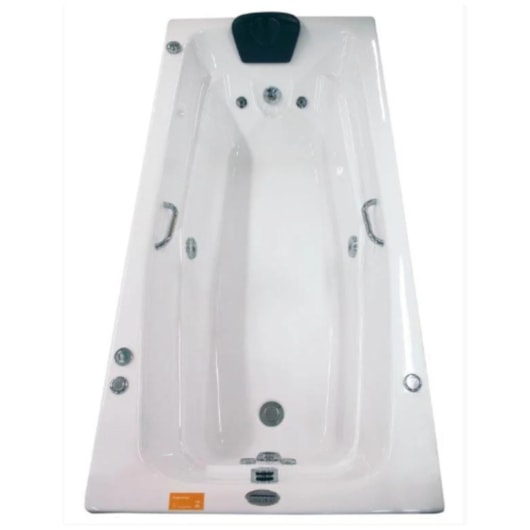 Banheira Com Hidromassagem E Aquecedor Casa Inteligente Acrilbath 170 Premium Ouro Fino 5000w - Imagem principal - dc47be10-afeb-4fbe-b2af-1b213aa43490