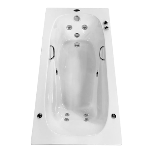 Banheira Com Hidromassagem Tulipacril 130 Top Line Ouro Fino - Imagem principal - ebe4fca6-a956-47cd-a1b2-e9f51abc4e33
