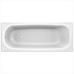 Banheira De Aço Esmaltado Sem Válvula Europa Branco Celite 170x70cm Banheira De Aço Esmaltado Sem Válvula Europa Branco Celite 170x70cm