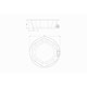 Banheira De Gel Coat Hexa Super Luxo Com Aquecedor Astra - eb4911d9-2d3b-42b3-93b9-937dc4463f42