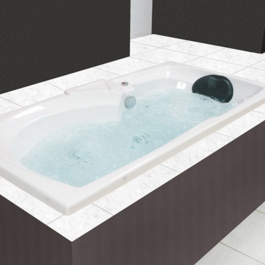 Banheira De Gel Coat Individual Audace Luxo 180x90cm Astra - Imagem principal - 3c10c2b8-d87f-4370-b033-1c1e413090ed