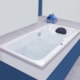 Banheira De Gel Coat Individual Box Luxo 135x80cm Com Aquecedor Astra - 20257085-c368-4a46-a9b2-7e14deb8945d