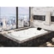 Banheira De Gel Coat Individual Due Luxo 150x90cm Com Aquecedor Astra - 611cad46-0b3d-4012-a9a9-ff8a5ff75228