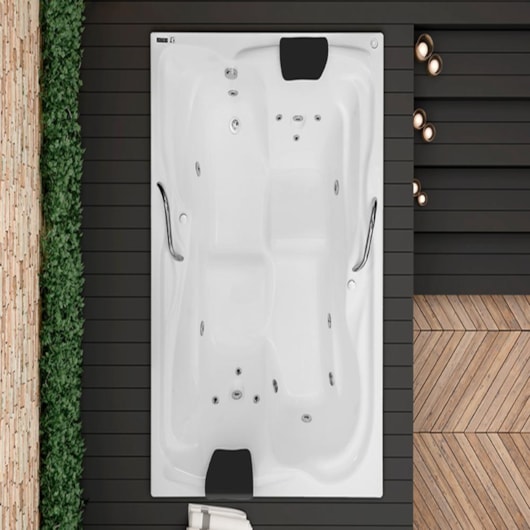 Banheira de Hidromassagem Acrílica Nobile Maggiore Gran Luxo Astra - Imagem principal - 974d75f0-7ca8-4eef-9779-ed2719c76c57