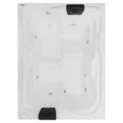 Banheira de Hidromassagem Acrílica Nobile Maggiore Gran Luxo Astra