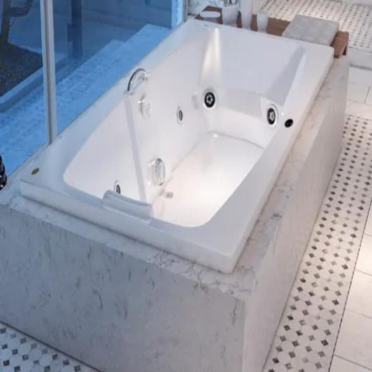 Banheira de Hidromassagem Com Aquecedor Mysia G2 P1 Jacuzzi 183x110x41,5cm - Imagem principal - 7c756320-993d-421c-bb1c-c327f1f5bb2e