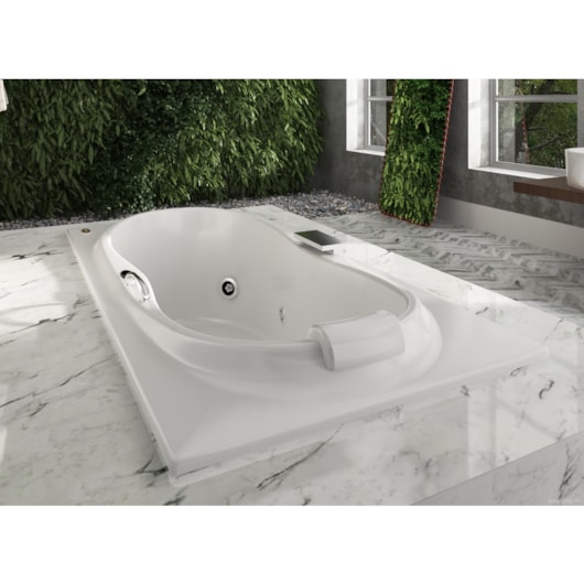 Banheira De Hidromassagem Eura Com Cascata Jacuzzi - Imagem principal - ff27bd97-ad5e-4f81-8285-e29c320e1433