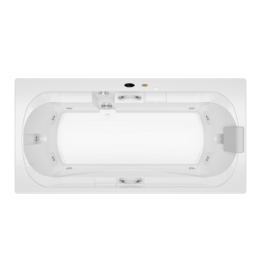 Banheira De Hidromassagem Habitaré Sha Com Kit Pé Jacuzzi - Imagem principal - 54fbedd9-e768-4dbe-9659-0f9db3ec15f3