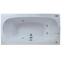 Banheira De Hidromassagem Maris Single Com Aquecedor P1 Jacuzzi 170x80cm
