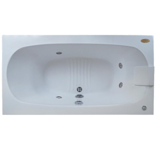 Banheira De Hidromassagem Maris Single Com Aquecedor P1 Jacuzzi 170x80cm - Imagem principal - 963e0f03-2d7c-42b8-af40-3dd82a955010