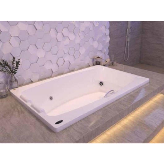 Banheira De  Hidromassagem Mysia Dupla G1 Plus Jacuzzi 183x110cm - Imagem principal - 8bc79bfc-3066-42a2-b8f0-30bfcfe828a5