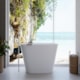 Banheira De Imersão Duramatt Alagoas Branco Fosco Acetinado Com Giroacqua Cor Especial Sabbia - 760ab344-71d0-416d-b060-49dc4949136f