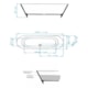 Banheira De Imersão Duramatt Alagoas Branco Fosco Acetinado Com Válvula Click Cromado Sabbia - 6bdc4a5d-8f1f-4248-852e-a695d357ef24