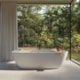 Banheira De Imersão Duramatt Amazônia Branco Fosco Acetinado Com Sifão Externo Cromado Sabbia - 2d347994-d90c-41d9-b652-df52b9107775