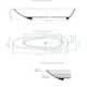 Banheira De Imersão Duramatt Angra Branco Fosco Acetinado Com Giroacqua Lado DireitoCromado Sabbia - 5a098ba7-92e6-4878-b45b-63d4127717ae