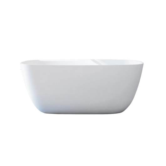 Banheira De Imersão Duramatt Bahia Branco Fosco Acetinado Com Sifão Externo Dourado Sabbia - Imagem principal - 71af28e2-59e2-49ac-8d3f-26e5ef11f6e0