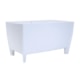 Banheira De Imersão Duramatt Brasília Branco Fosco Acetinado Com Sifão Externo Cromado Sabbia - dee256c7-9393-4174-9d5a-304151135c06