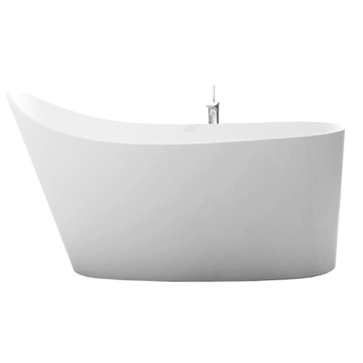 Banheira De Imersão Duramatt Floripa Branco Fosco Acetinado Com Sifão Externo Lado Esquerdo  Cor Especial Sabbia - Imagem principal - a6400f12-4c76-4ebc-aef2-a6a132e38747