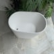 Banheira De Imersão Duramatt Ilhéus Branco Fosco Acetinado Com Válvula Click Cromado Sabbia - 6ad4b830-0a42-4099-9e35-a0cc1943222d