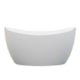 Banheira De Imersão Duramatt Sampa 170 Branco Fosco Acetinado Com Válvula Click Dourado Sabbia - d5db3850-9628-45a7-8a81-fa9a6bb24eee