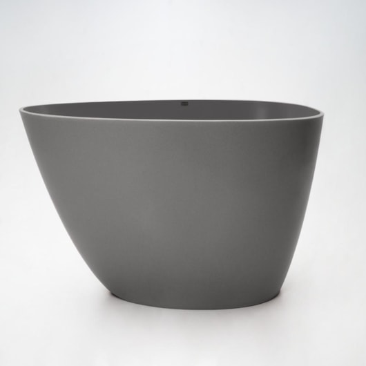Banheira De Imersão Duraquartz Angra Cinza Urbano Com Giroacqua Cor Especial Sabbia - Imagem principal - 81970f49-188a-4f85-8deb-379fe4c15569