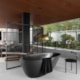Banheira De Imersão Duraquartz Angra Preto Granito Com Giroacqua Preto Fosco Sabbia - 527e58a0-57a6-4065-94ae-b81b4dfaf48f