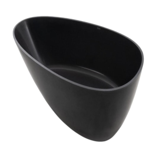 Banheira De Imersão Duraquartz Angra Preto Granito Com Válvula Click Cor Especial Sabbia - Imagem principal - dd6e1987-9636-4aef-b009-25ad2073fde1